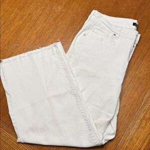 d. jeans Cream Denim Pants